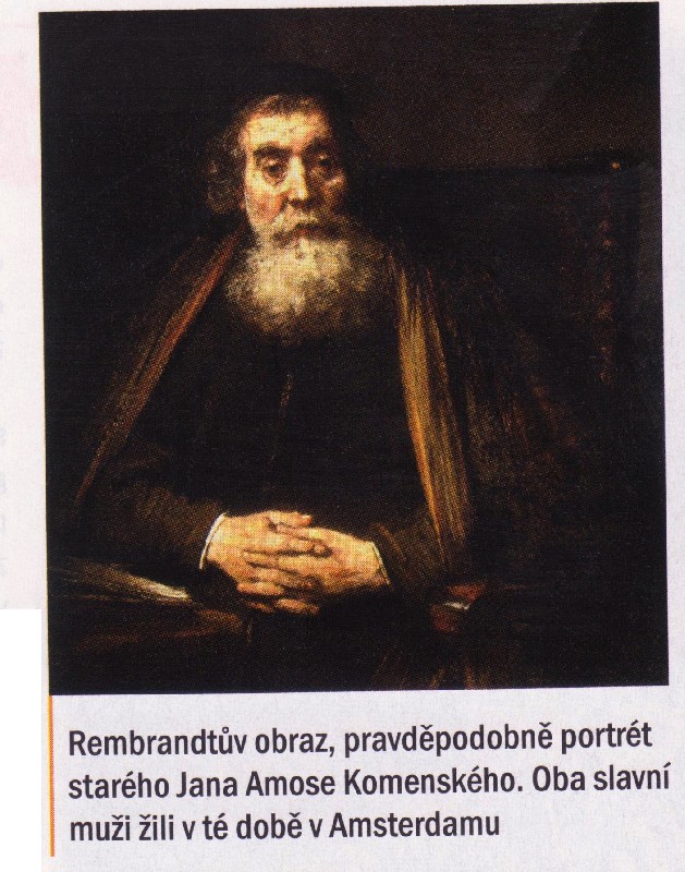 Rembrantův obraz  Komenského